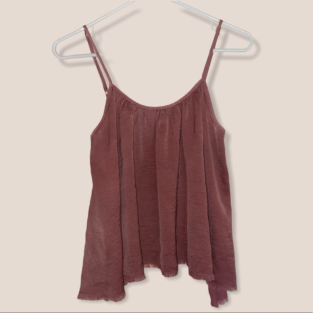 Dusty rose pink tank top